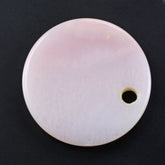 PINK OPAL ROUND PLATE (FULL DRILL) 35MM 46.15 Cts.