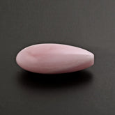 PINK OPAL LENTIL PEAR (HALF DRILL) 20X12MM 8.28 Cts.