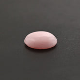 PINK OPAL OVAL CAB (FROSTED BOTTOM) 7.50X6MM 0.79 Cts.