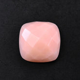 PINK OPAL CHECKER CUSHION CAB 10MM 3.25 Cts.