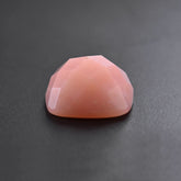 PINK OPAL CHECKER CUSHION CAB 10MM 3.25 Cts.