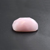 PINK OPAL CHECKER CUSHION CAB 12X10MM 3.63 Cts.