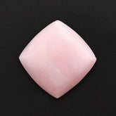 PINK OPAL FLAT CUSHION CAB (FROSTED BOTTOM) 13.50MM 5.16 Cts.