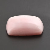PINK OPAL FLAT CUSHION CAB (FROSTED BOTTOM) 13.50MM 5.16 Cts.