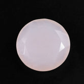 PINK OPAL ONE SIDE ROSE CUT OTHER SIDE TABLE CUT ROUND (LITE) 10MM 1.89 Cts.