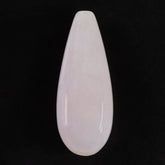 PINK OPAL PLAIN DROPS (LITE) (HALF DRILL 1MM) 18X7MM 4.69 Cts.