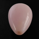 PINK OPAL PLAIN DROP (MEDIUM) (SI) (HALF DRILL 1MM) 14X10MM 7.87 Cts.