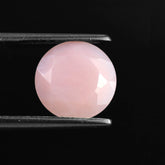 PINK OPAL ONE SIDE ROSE CUT OTHER SIDE TABLE CUT ROUND (MEDIUM) 10MM 1.81 Cts.