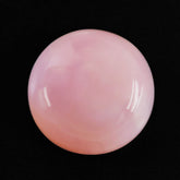 PINK OPAL ROUND CAB (DARK) (SI) 12MM 5.27 Cts.