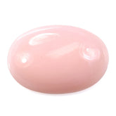 PINK OPAL PLAIN OVAL CAB 23X18MM 17.35 Cts.