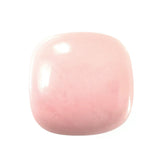 PINK OPAL PLAIN LENTIL CUSHION 12MM 5.23 Cts.