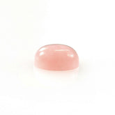 PINK OPAL PLAIN OVAL CAB (LIGHT/SI) 5.00X4.00 MM 0.28 CTS