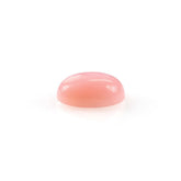 PINK OPAL PLAIN OVAL CAB (MEDIUM/SI) 8.00X6.00 MM 0.95 CTS