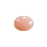 PINK OPAL PLAIN OVAL CAB (DARK/CLEAN) 9X7 MM 1.44 CTS
