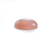 PINK OPAL PLAIN OVAL CAB (DARK/CLEAN) 9X7 MM 1.44 CTS