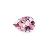 PINK TOURMALINE CHECKER CUT PEAR (LITE) 6X4MM 0.37 Cts.