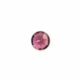 PINK TOURMALINE CUT ROUND (VERY DARK) 2.50MM 0.06 Cts.
