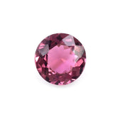 PINK TOURMALINE CUT ROUND (VERY DARK) 6MM 0.81 Cts.