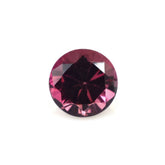 PINK TOURMALINE DIAMOND CUT ROUND (VERY DARK) 5MM 0.50 Cts.