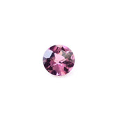 PINK TOURMALINE CHECKER CUT ROUND (MEDIUM) 3.75MM 0.22 Cts.