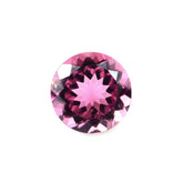 PINK TOURMALINE CUT ROUND (DARK) 6MM 0.75 Cts.