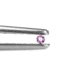 PINK TOURMALINE CUT ROUND (LITE) 1.30MM 0.01 Cts.