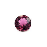 PINK TOURMALINE CUT ROUND (VERY DARK/SI) 6MM 0.65 Cts.