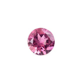 PINK TOURMALINE CUT ROUND (DARK/SI) 5MM 0.55 Cts.