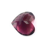PINK TOURMALINE CUT HEART (VERY DARK/SI) 8MM 1.72 Cts.
