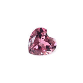 PINK TOURMALINE CUT HEART (DARK/SI) 6MM 0.77 Cts.