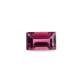 PINK TOURMALINE CUT BAGUETTE (VERY DARK) 5X3MM 0.25 Cts.