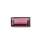 PINK TOURMALINE CUT BAGUETTE (VERY DARK) 8X4MM 1.11 Cts.