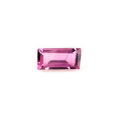 PINK TOURMALINE CUT BAGUETTE (DARK/SI) 6X3MM 0.30 Cts.