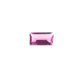 PINK TOURMALINE CUT BAGUETTE (MEDIUM) 4.50X2.50MM 0.19 Cts.