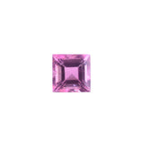 PINK TOURMALINE CUT SQUARE (MEDIUM/HI) 3MM 0.15 Cts.
