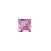 PINK TOURMALINE CUT SQUARE (MEDIUM) 2.50MM 0.06 Cts.