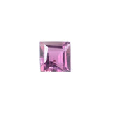 PINK TOURMALINE CUT SQUARE (DARK) 2.50MM 0.06 Cts.