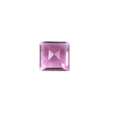 PINK TOURMALINE CUT SQUARE (MEDIUM/SI) 3MM 0.16 Cts.