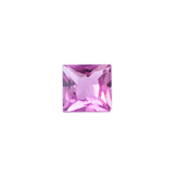 PINK TOURMALINE PRINCESS CUT SQUARE (MEDIUM) 1.50MM 0.04 Cts.