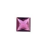 PINK TOURMALINE PRINCESS CUT SQUARE (DARK) 5MM 0.42 Cts.