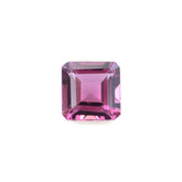 PINK TOURMALINE STEP CUT SQUARE-OCTAGON (DARK) 5MM 0.62 Cts.