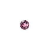 PINK TOURMALINE CUT ROUND (VERY DARK/SI) 6MM 0.88 Cts.