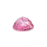 PINK TOURMALINE CHECKER CUT ROUND CAB (LITE/HI) 9.00MM 2.45 Cts.