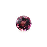 PINK TOURMALINE CHECKER CUT ROUND (DARK/SI) 5.00MM 0.54 Cts.