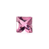 PINK TOURMALINE BUFFTOP SQUARE (LITE/SI) 5.00MM 0.50 Cts.