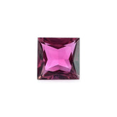 PINK TOURMALINE PRINCESS CUT SQUARE (DARK/SI) 6.00MM 0.85 Cts.