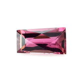 PINK TOURMALINE CHECKER CUT TAPPER BAGUETTE (SUPER/SI) 12.50X6.70X6.00MM 3.35 Cts.