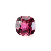 PINK TOURMALINE CUT CUSHION (DARK/HI) 6X6MM 0.95 Cts.