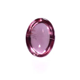 PINK TOURMALINE PLAIN OVAL CAB (VERY LITE)(SI) 8.00X6.00 MM 1.30 Cts.