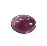 PINK TOURMALINE PLAIN OVAL CAB (REDISH)(HI) 8.00X6.00 MM 1.25 Cts.